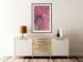 Wall Poster Crimson Abstraction - geometric composition with a touch of pink 118255 additionalThumb 22