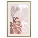 Poster Pastel Monstera - abstraction in tropical leaves on a light background 119255 additionalThumb 19