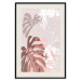 Poster Pastel Monstera - abstraction in tropical leaves on a light background 119255 additionalThumb 18