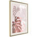 Poster Pastel Monstera - abstraction in tropical leaves on a light background 119255 additionalThumb 2