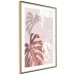 Poster Pastel Monstera - abstraction in tropical leaves on a light background 119255 additionalThumb 8