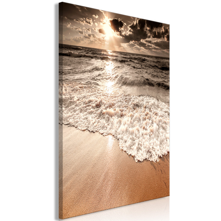 Canvas Art Print Space of Waves (1 Part) Vertical 123755 additionalImage 2