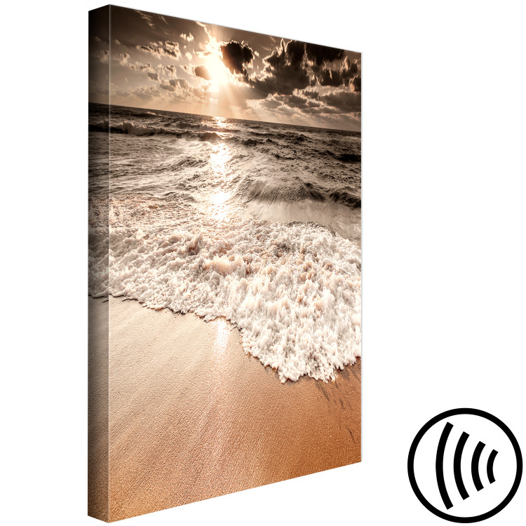 Canvas Art Print Space of Waves (1 Part) Vertical 123755 additionalImage 6
