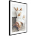 Wall Poster Lazy Cat - brown animal in a white sweater on a wooden floor 124455 additionalThumb 11