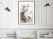 Wall Poster Lazy Cat - brown animal in a white sweater on a wooden floor 124455 additionalThumb 4