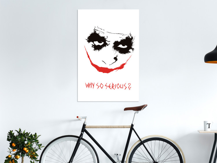Canvas Why so Serious? (1 Part) Vertical 125355 additionalImage 3