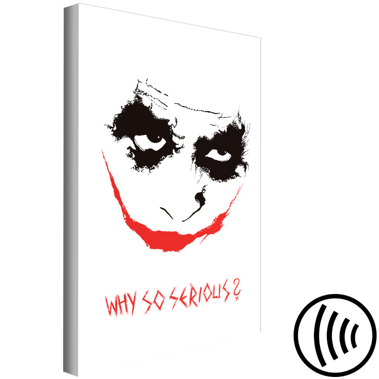 Canvas Why so Serious? (1 Part) Vertical 125355 additionalImage 6