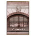 Poster Chanel Boutique - building architecture with the fashion company's name and sculpture 125755 additionalThumb 16