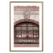 Poster Chanel Boutique - building architecture with the fashion company's name and sculpture 125755 additionalThumb 14