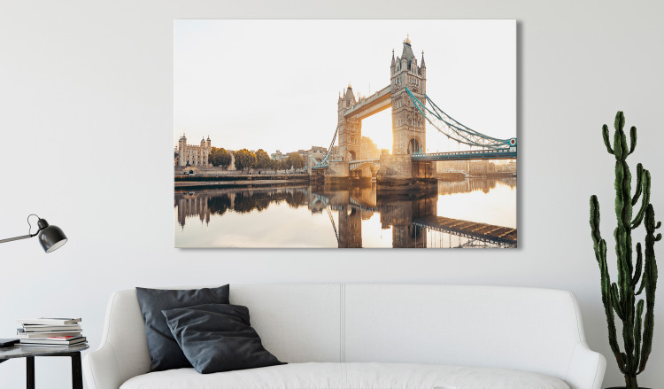Large canvas print Bascule Bridges: Tower Bridge [Large Format] 127555 additionalImage 5