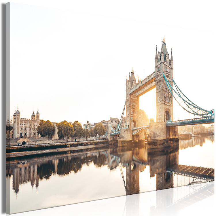 Large canvas print Bascule Bridges: Tower Bridge [Large Format] 127555 additionalImage 2