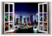 Large canvas print Window: View of New York [Large Format] 128655