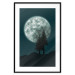 Poster Beautiful Full Moon - sky and forest tree landscape against the night backdrop 129155 additionalThumb 15