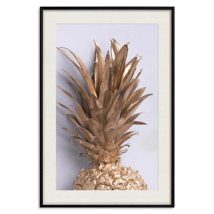 Wall Poster Golden Fruit - summer composition with tropical plant on a uniform background 129355 additionalImage 19