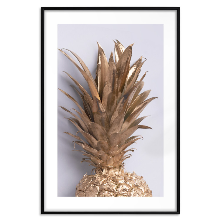 Wall Poster Golden Fruit - summer composition with tropical plant on a uniform background 129355 additionalImage 16