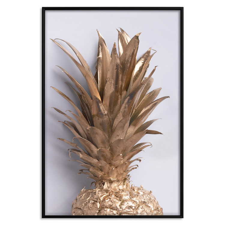 Wall Poster Golden Fruit - summer composition with tropical plant on a uniform background 129355 additionalImage 17