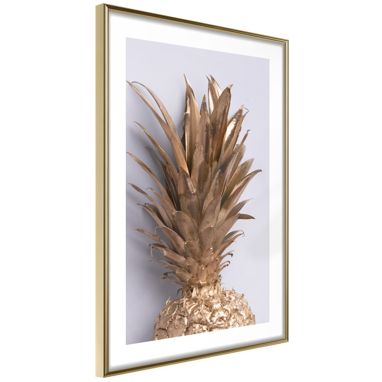 Wall Poster Golden Fruit - summer composition with tropical plant on a uniform background 129355 additionalImage 9