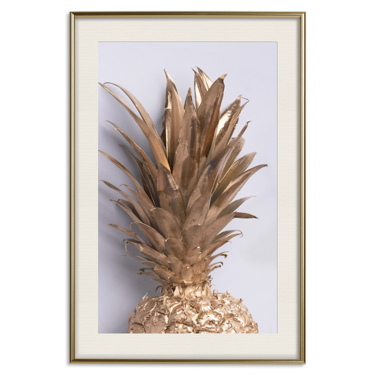 Wall Poster Golden Fruit - summer composition with tropical plant on a uniform background 129355 additionalImage 20