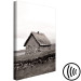 Canvas Fisherman's Hut (1-piece) Vertical - landscape of mountain architecture 130255 additionalThumb 6