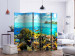Room Divider Screen Heavenly Maldives II (5-piece) - colorful fish and turtles against an ocean backdrop 133155 additionalThumb 2
