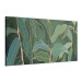 Canvas Print Exotic Views (1-piece) Narrow - landscape of leaves in art deco style 134255 additionalThumb 2