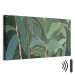 Canvas Print Exotic Views (1-piece) Narrow - landscape of leaves in art deco style 134255 additionalThumb 8