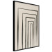 Wall Poster High Colonnade - black lines creating patterns in abstract motif 134355 additionalThumb 13