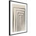 Wall Poster High Colonnade - black lines creating patterns in abstract motif 134355 additionalThumb 14
