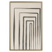 Wall Poster High Colonnade - black lines creating patterns in abstract motif 134355 additionalThumb 21