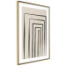 Wall Poster High Colonnade - black lines creating patterns in abstract motif 134355 additionalThumb 8