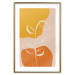 Wall Poster Young Plant - abstract plant on a colorful and pastel background 135655 additionalThumb 5