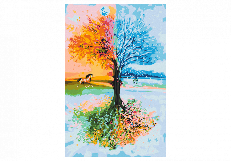 Paint by Number Kit Four-Seasons Tree 137455 additionalImage 3