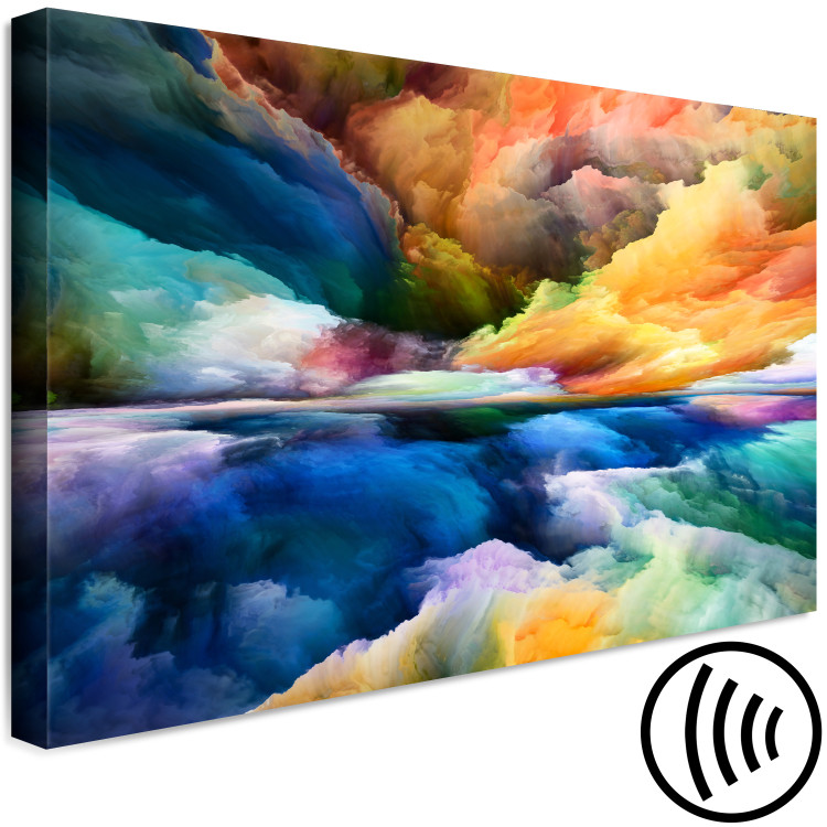 Canvas Print Colorful World (1-piece) Wide - first variant - abstraction 143355 additionalImage 6