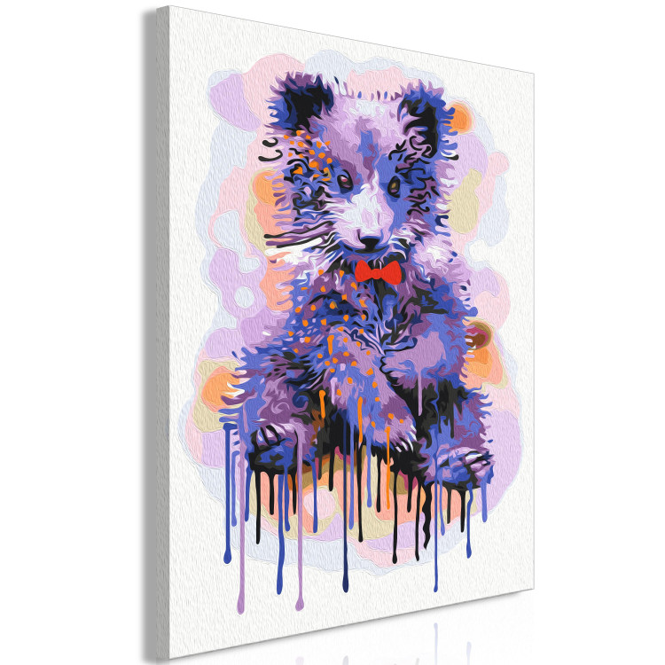 Paint by Number Kit Little Violet Bear Cub 143655 additionalImage 6