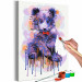 Paint by Number Kit Little Violet Bear Cub 143655 additionalThumb 5