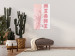 Canvas City Neons (1-piece) - pink Miami sign against a tall palm tree 144355 additionalThumb 3