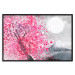Poster Japanese Views - Landscape With Mount Fuji and a Pink Tree  145755 additionalThumb 19