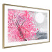 Poster Japanese Views - Landscape With Mount Fuji and a Pink Tree  145755 additionalThumb 12