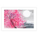 Poster Japanese Views - Landscape With Mount Fuji and a Pink Tree  145755 additionalThumb 21