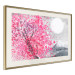 Poster Japanese Views - Landscape With Mount Fuji and a Pink Tree  145755 additionalThumb 7