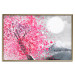 Poster Japanese Views - Landscape With Mount Fuji and a Pink Tree  145755 additionalThumb 26