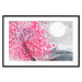 Poster Japanese Views - Landscape With Mount Fuji and a Pink Tree  145755 additionalThumb 17