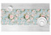 Table Runner Elusive painting - roses in cottagecore style on blue background 147255 additionalThumb 3