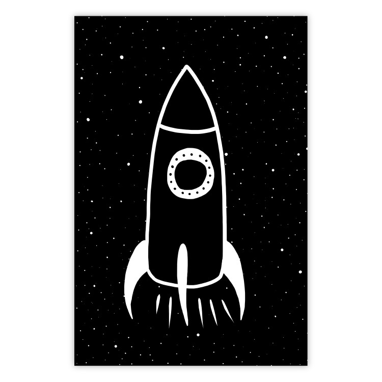 Wall Poster Speeding Rocket [Poster] 148555