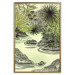 Wall Poster Tropical Lake - Watercolor Landscape in Shades of Green 150055 additionalThumb 25