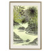 Wall Poster Tropical Lake - Watercolor Landscape in Shades of Green 150055 additionalThumb 23