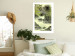 Wall Poster Tropical Lake - Watercolor Landscape in Shades of Green 150055 additionalThumb 10