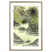 Wall Poster Tropical Lake - Watercolor Landscape in Shades of Green 150055 additionalThumb 21