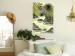Wall Poster Tropical Lake - Watercolor Landscape in Shades of Green 150055 additionalThumb 15