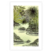 Wall Poster Tropical Lake - Watercolor Landscape in Shades of Green 150055 additionalThumb 17